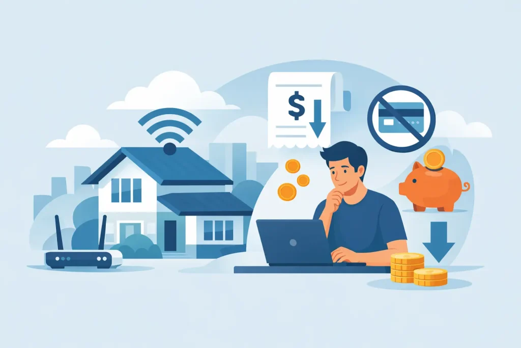 How to Avoid Internet Fees on Your Home Plan