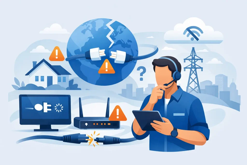How to Troubleshoot NBN Connection Outage