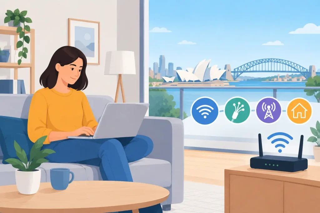 Renter Internet Connection Options in Australia